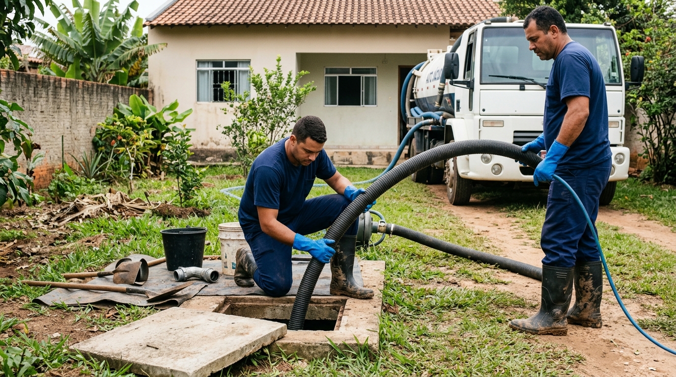 Sucção de Fossa em Maringá‑PR